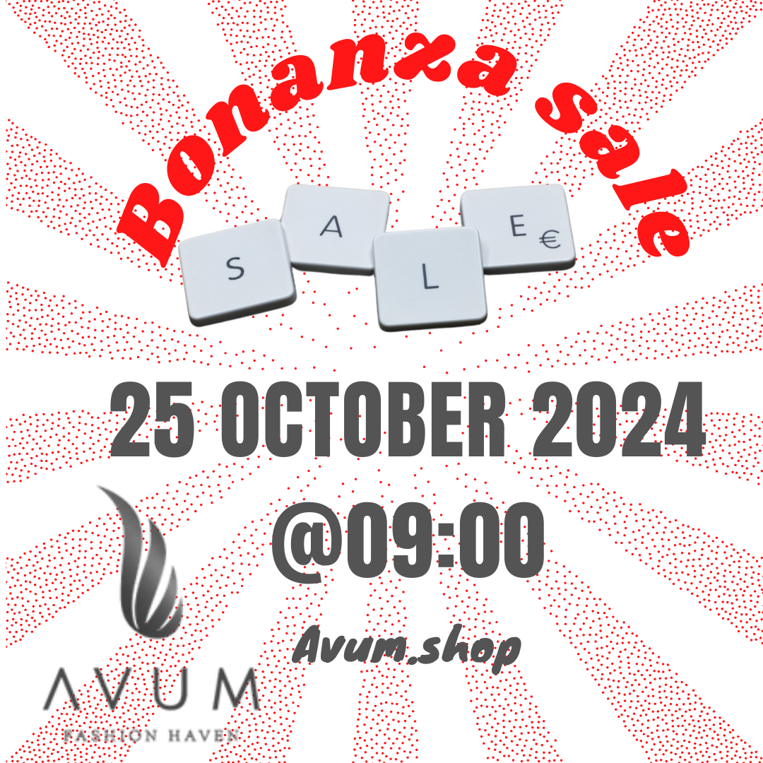 25 October Bonanza sale