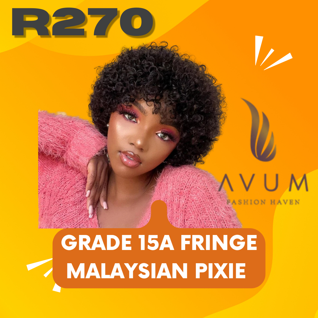 Fringe malaysian pixie