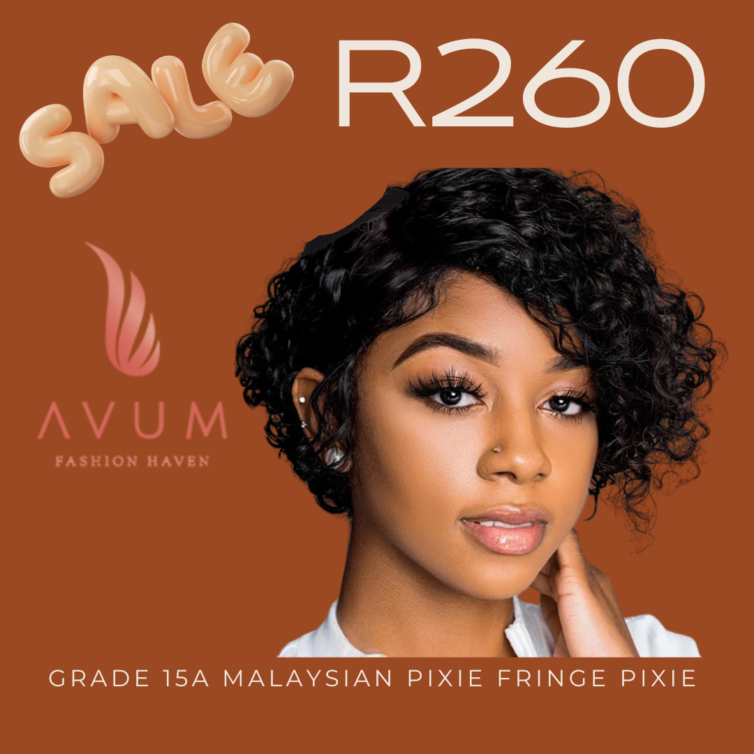 Malaysian pixie Side fringe