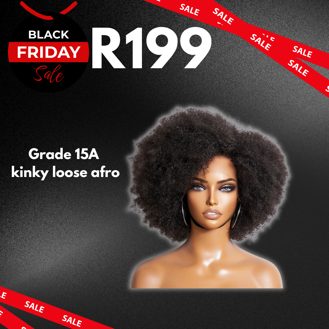 Kinky loose Afro