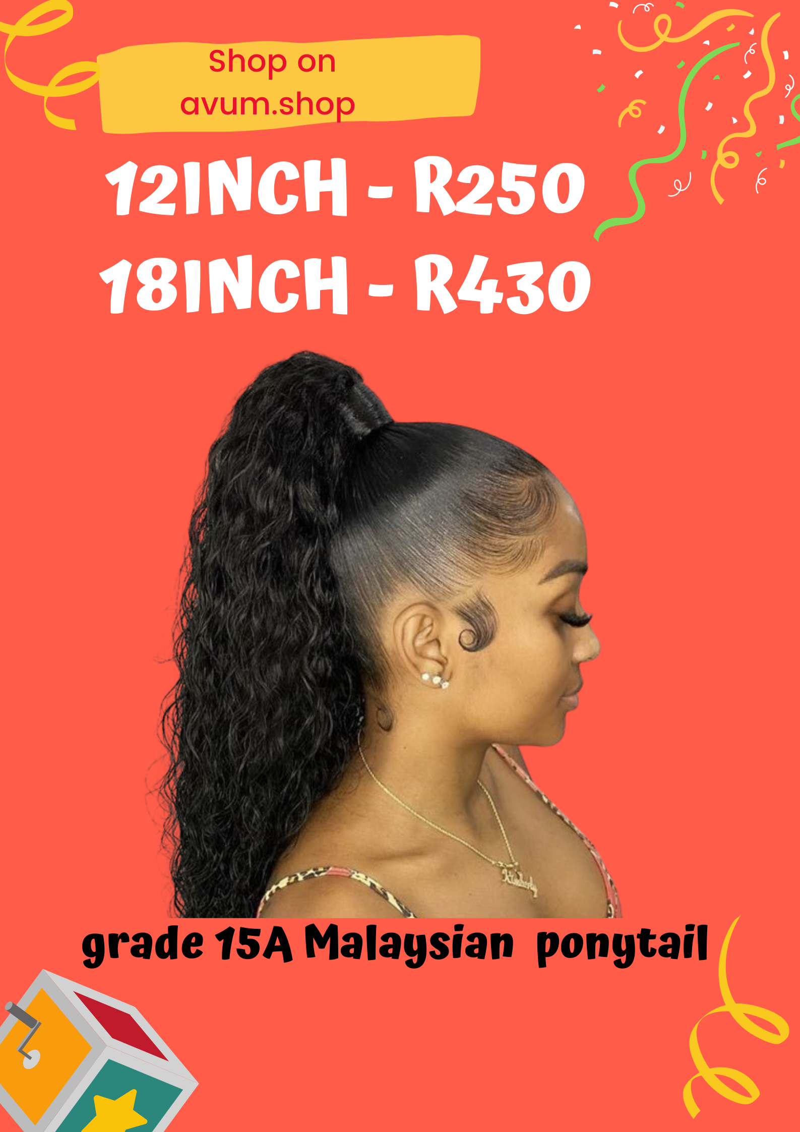 Malaysian pony tails